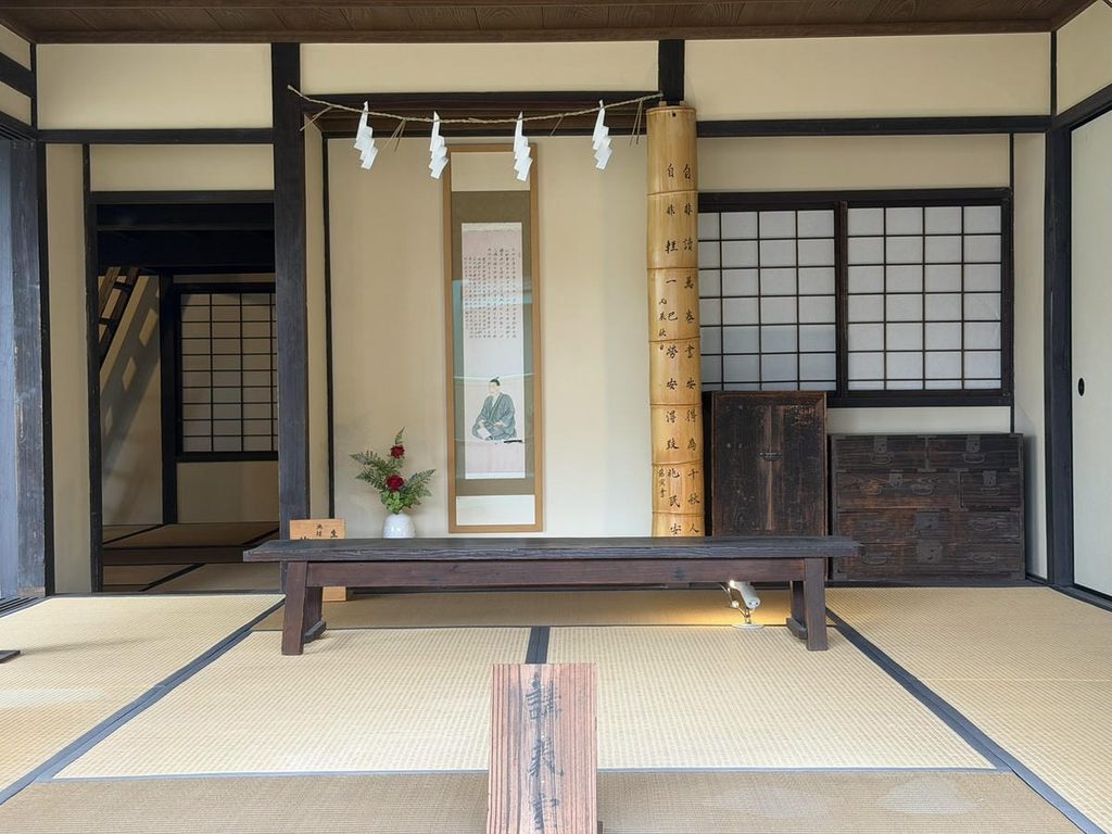 松下村塾の室内の様子
