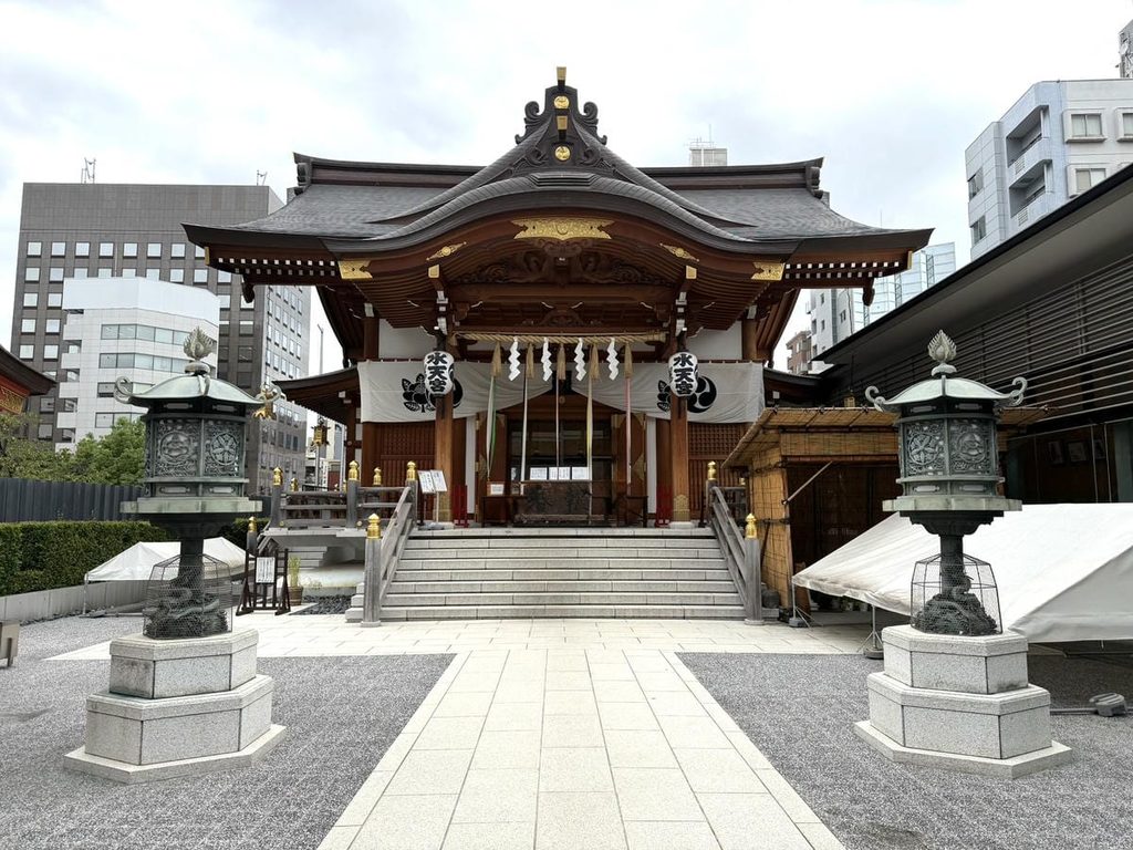 水天宮の御社殿